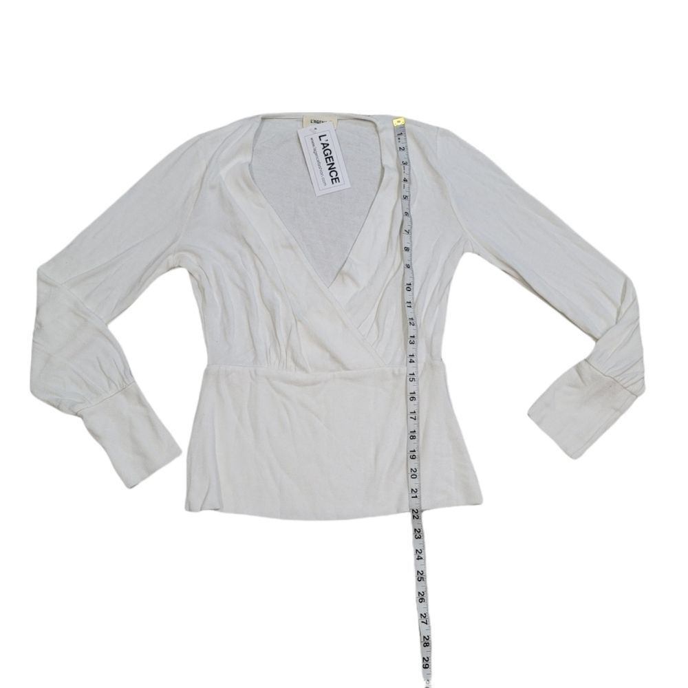 L'AGENCE Blair Surplice Pullover - Picture 9 of 11